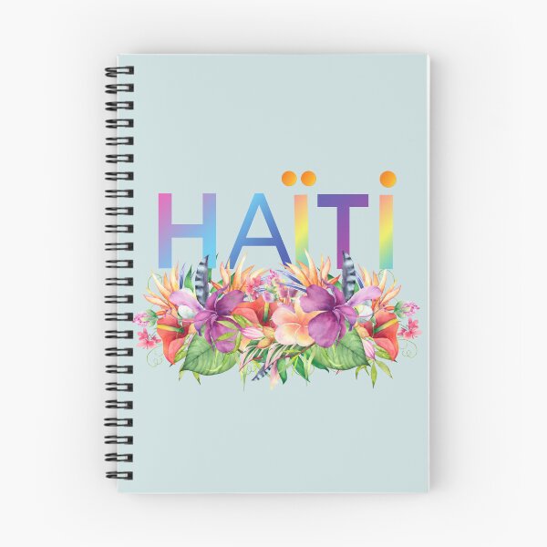 Item preview, Lakay Haiti Cherie Tropical Flowers Design designed and sold by HaitiPouLaVi.