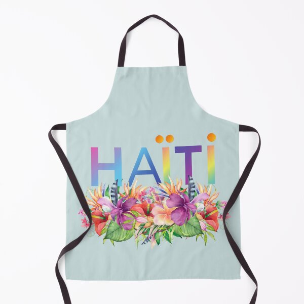 Item preview, Lakay Haiti Cherie Tropical Flowers Design designed and sold by HaitiPouLaVi.