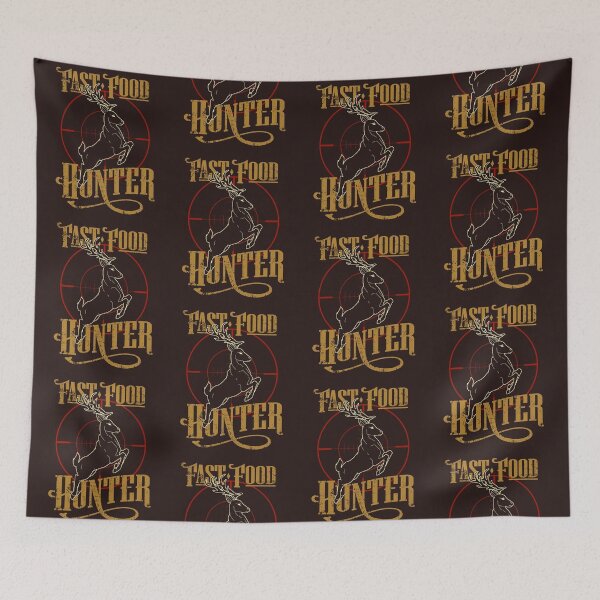 Item preview, Fast Food Hunter - Hunting T shirt designed and sold by VomHaus.