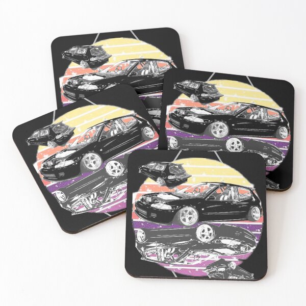 Item preview, civic classic retro design designed and sold by vallertine.