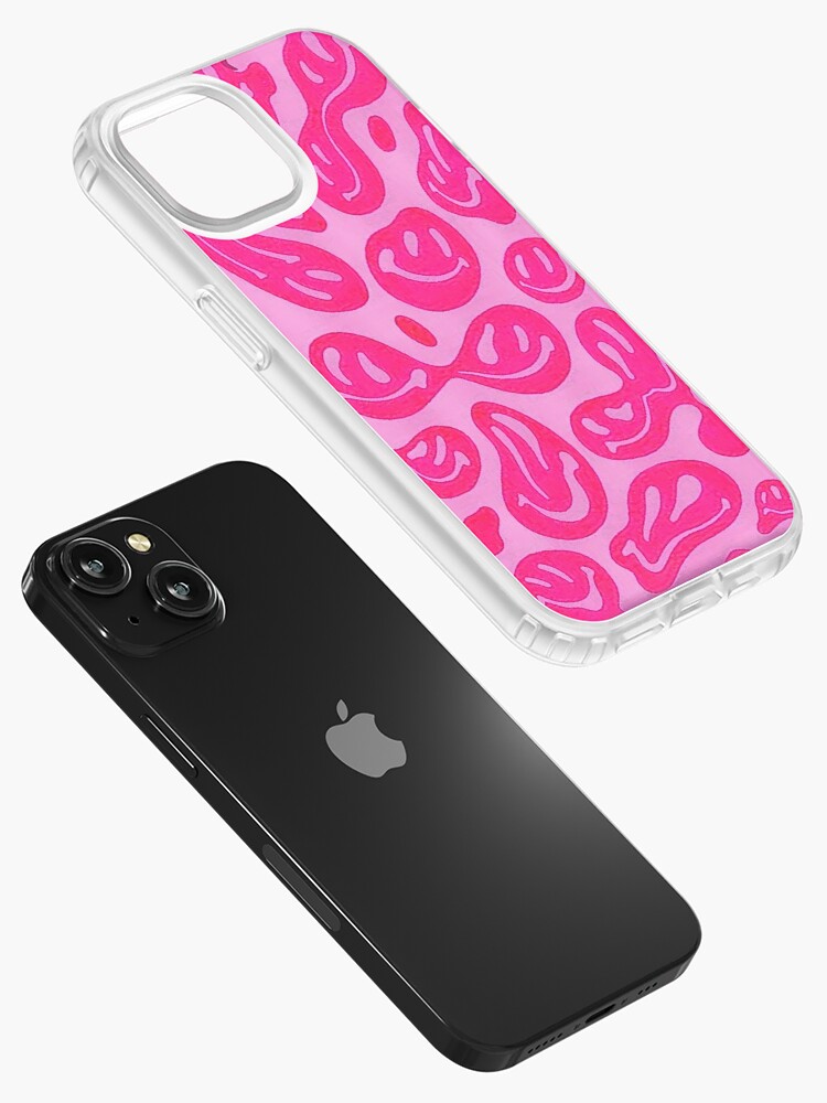 Pink Liquid Smiley Face iPhone Case for Sale by Wiseass