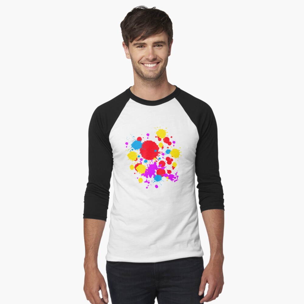Vista previa del artículo con la obra «Camiseta ¾ estilo béisbol», diseñado y vendido por audio-sync.