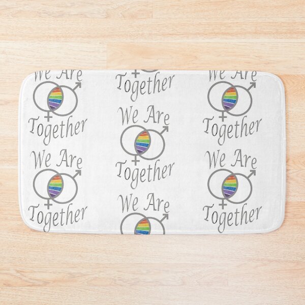 Item preview, We Are Together - Rainbow Pride designed and sold by SadSacDesigns.