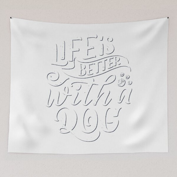 Item preview, Life is better with Dog designed and sold by patsyrosedesign.