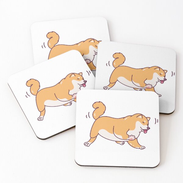 Item preview, Dancing Dog Shiba Inu designed and sold by patsyrosedesign.