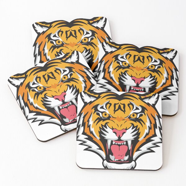 Item preview, Cool Growling Mouth Open Bengal Tiger designed and sold by Tiienda ⭐⭐⭐⭐⭐(1.3k).