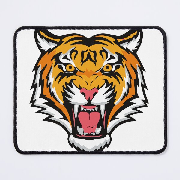 Item preview, Cool Growling Mouth Open Bengal Tiger designed and sold by Tiienda ⭐⭐⭐⭐⭐(1.3k).