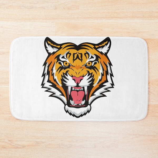 Item preview, Cool Growling Mouth Open Bengal Tiger designed and sold by Tiienda ⭐⭐⭐⭐⭐(1.3k).