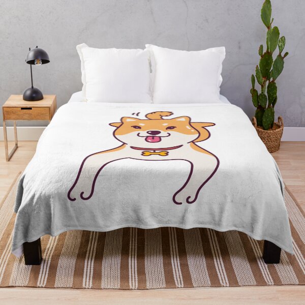 Item preview,  Happy Dog Shiba Inu with Tongue out  designed and sold by patsyrosedesign.