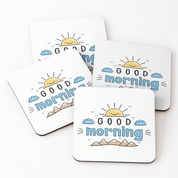 Item preview, GOOD MORNING - wake UP - HELLO WORLD - RISE and SHINE - radiate good vibes - SHINE ON designed and sold by originalsusie.