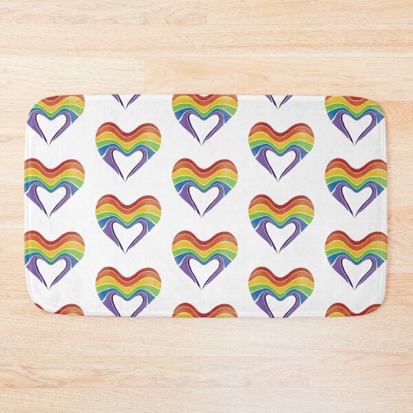 Item preview, Pride Rainbow Love Heart designed and sold by SadSacDesigns.