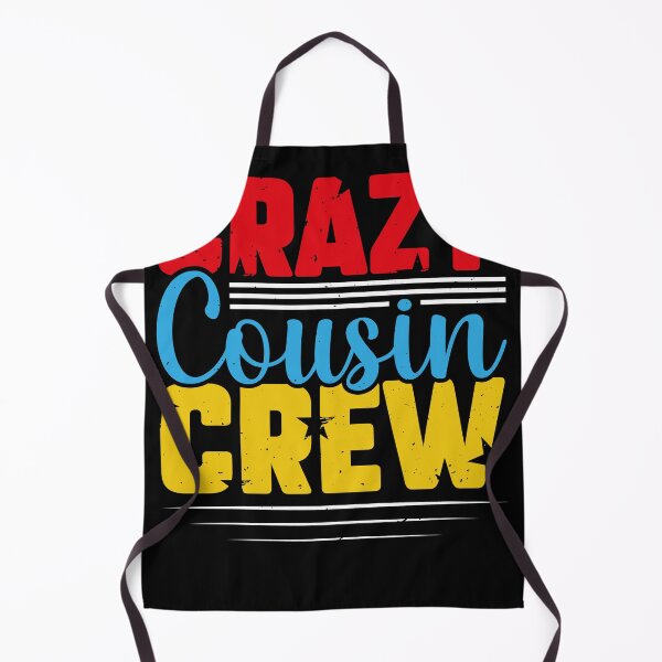 Item preview, Crazy Cousin Crew Funny Family Cousin Squad Family Saying designed and sold by MakeGoodChoices.
