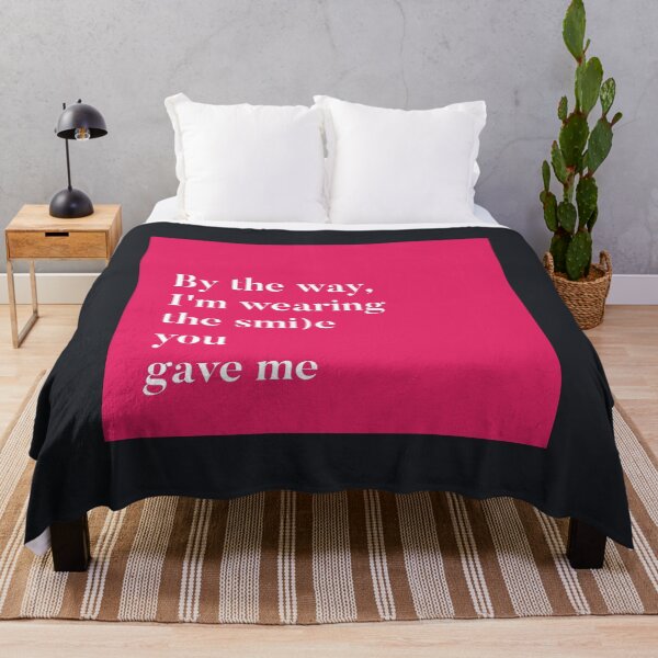 Item preview, By the way, I'm wearing the smile you gave me - pink designed and sold by marinellads.