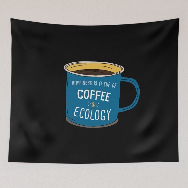 Item preview, Ecology & Coffee is happiness designed and sold by orlumbuspirate.