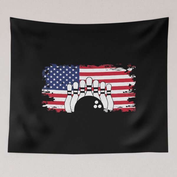 Item preview, American Flag Bowling Apparel designed and sold by Rebecca-Cruz.