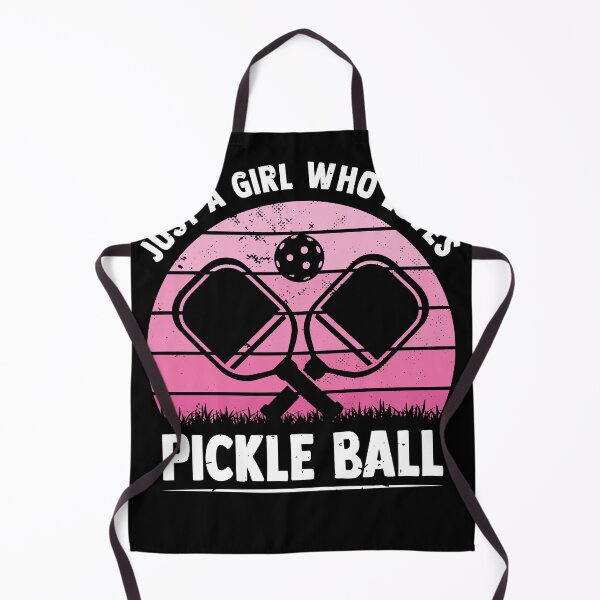 Item preview, Just A Girl Who Loves Pickle Ball Funny Pickle Ball Player designed and sold by MakeGoodChoices.