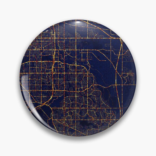 Item preview, Aurora, Colorado, USA Map  - City At Night designed and sold by deMAP.