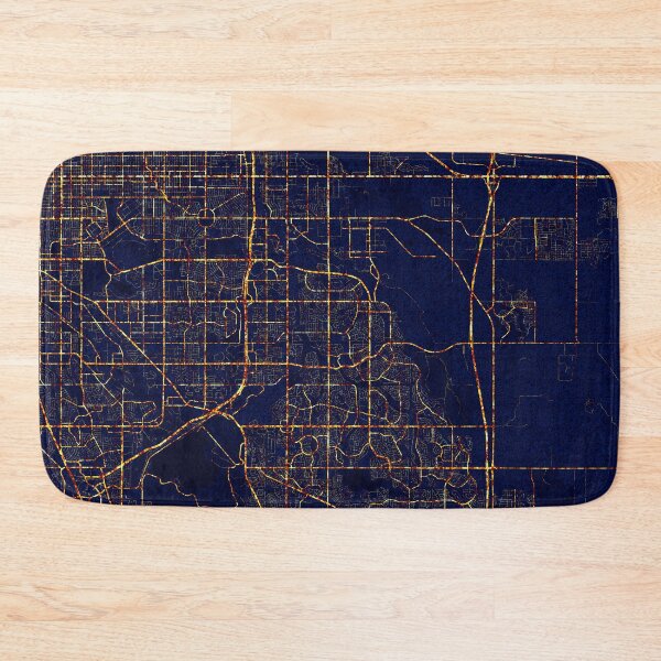 Item preview, Aurora, Colorado, USA Map  - City At Night designed and sold by deMAP.