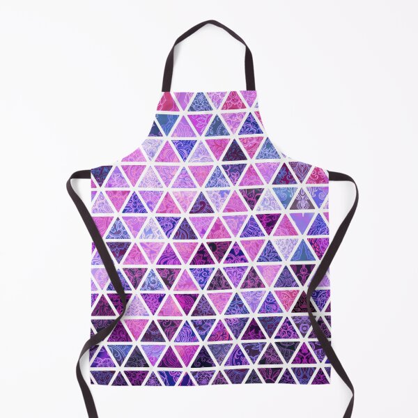 Item preview, Berry Purples - Triangle Patchwork Pattern designed and sold by micklyn.