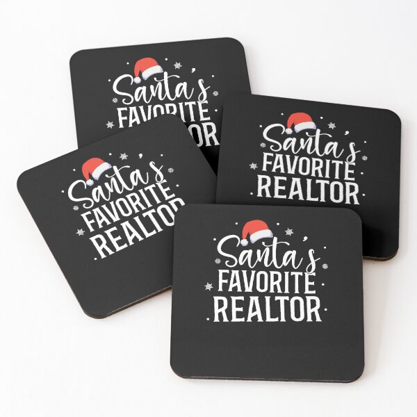 Item preview, Santa's Favorite Realtor, Funny Xmas Real Estate Agent Gift, Broker Shirt, Real Estate Shirt, Real Estate Agent Realtor Christmas Shirt Gift designed and sold by aymob.