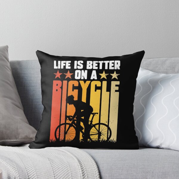 Item preview, Life Is Better On A Bicycle Lover Cycling Fanatic Cyclist designed and sold by MakeGoodChoices.