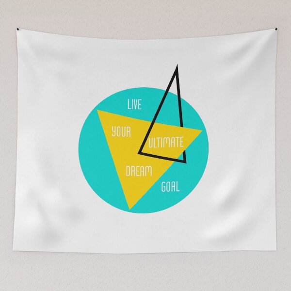 Item preview, Live your Ultimate Dream Goal -  Positive Affirmations designed and sold by UniqueDesignHub.