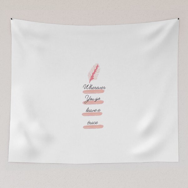 Item preview, Wherever you go, leave a trace designed and sold by Idearea Design.