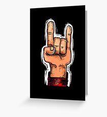 Heavy metal Greeting Card