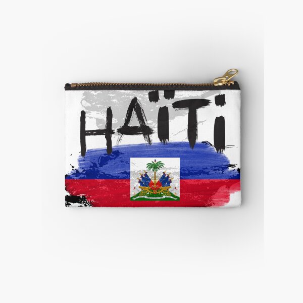 Item preview, Lakay Haiti Cherie Flag Painted Effect designed and sold by HaitiPouLaVi.