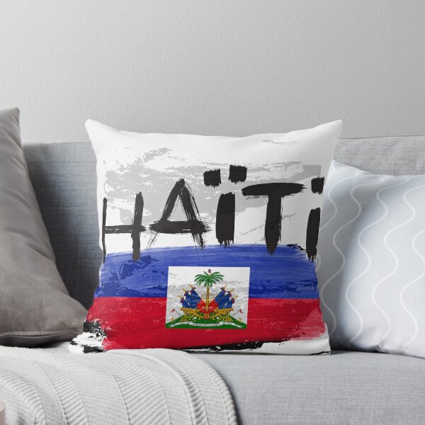 Item preview, Lakay Haiti Cherie Flag Painted Effect designed and sold by HaitiPouLaVi.