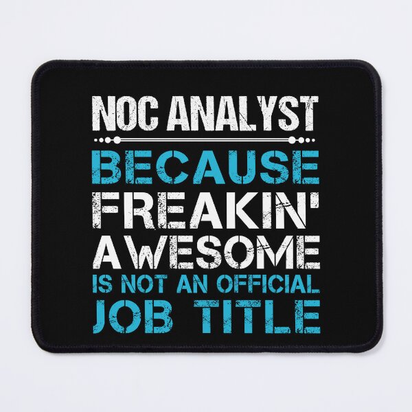 Item preview, Noc Analyst T Shirt - Freaking Awesome Job Gift Item Tee designed and sold by oetate4774.