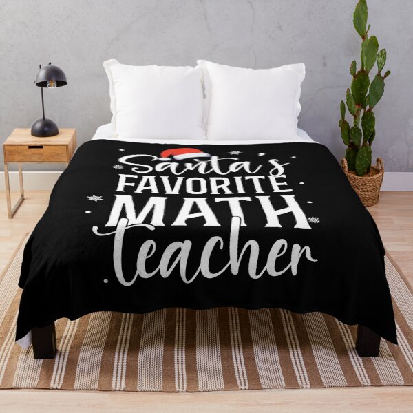 Item preview, Santa's Favorite Math Teacher Shirt, Mathematics Teacher, Math Teacher Shirt, Math Teacher Christmas Gift, Algebra Calculus Teacher Xmas designed and sold by aymob.