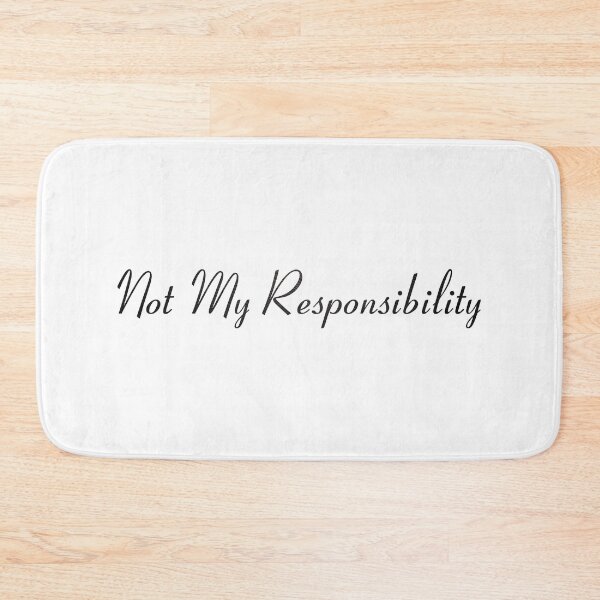 Item preview, Not My Responsibility  Billie Eilish designed and sold by DrearyMondays.