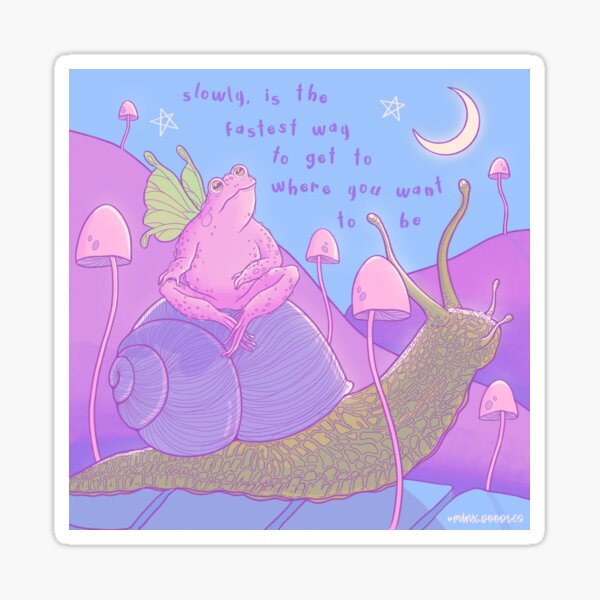 Item preview, Slowly but surely. designed and sold by Twinkling  Toad.