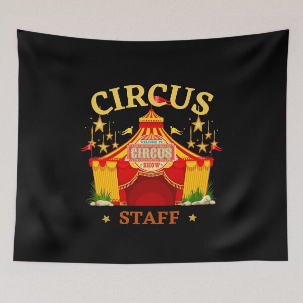 Item preview, Circus Staff , Circus Event Staff , Funny Carnival , the night circus funny designed and sold by YLartist.