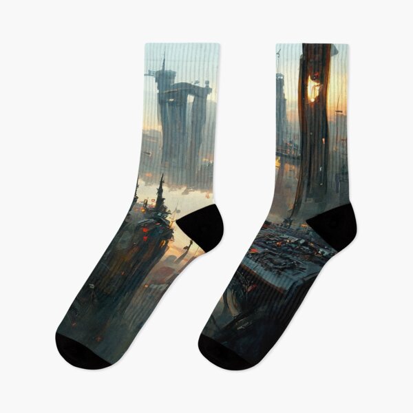 Item preview, Anime Art Cyberpunk City Morning Sunrise AI Generated Image designed and sold by patricklevar.