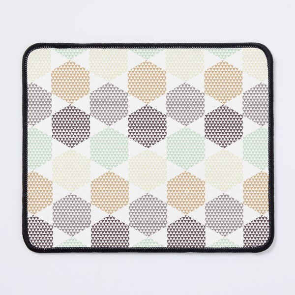 Item preview, Abstrakt, Abstract Geometric Triangle in Hexagon Seamless Pattern - Retro Styles designed and sold by BesanoStyle.