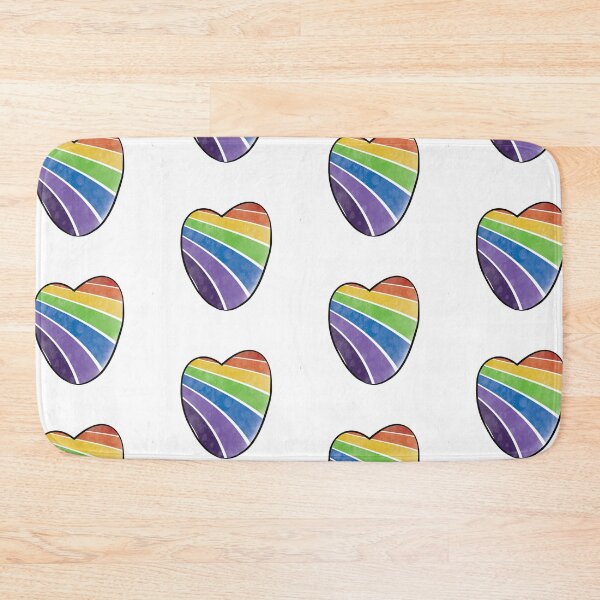Item preview, Rainbow Pride Love Heart designed and sold by SadSacDesigns.