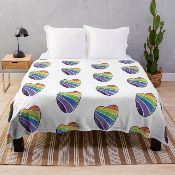 Item preview, Rainbow Pride Love Heart designed and sold by SadSacDesigns.