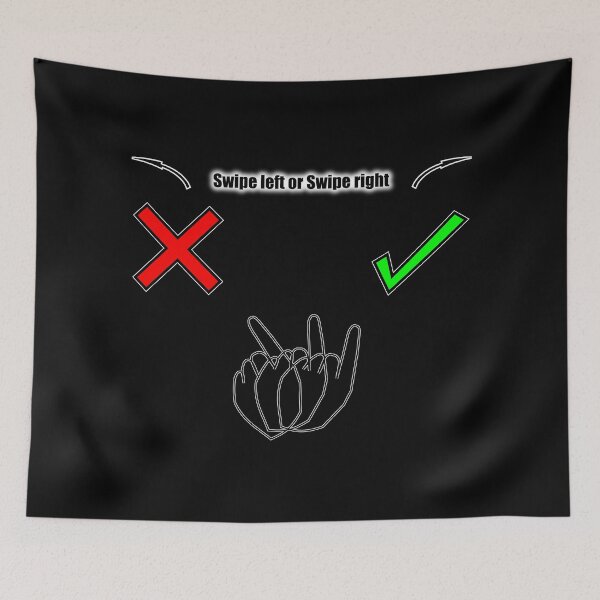Item preview, Swipe left or swipe right designed and sold by Nigel Designs.
