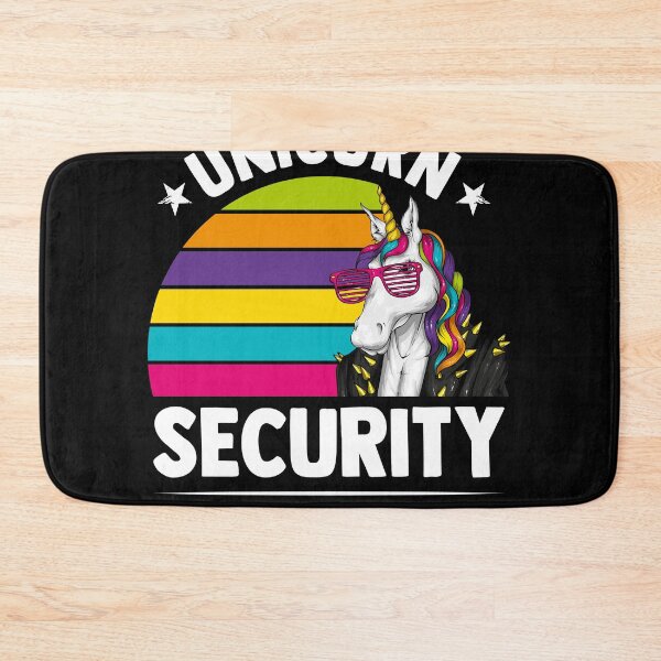 Item preview, Unicorn Security Funny Unicorn Lover Mythical Creature Love designed and sold by MakeGoodChoices.