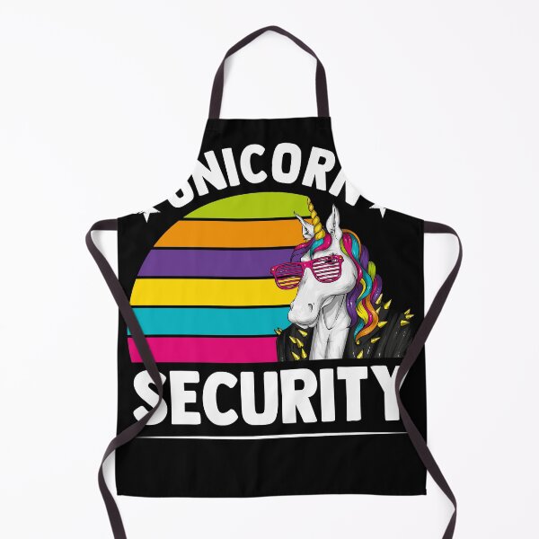 Item preview, Unicorn Security Funny Unicorn Lover Mythical Creature Love designed and sold by MakeGoodChoices.