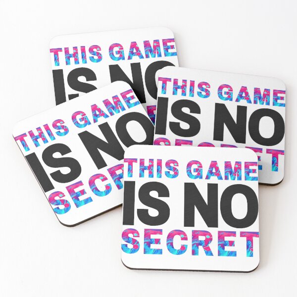 Item preview, This Game Is No Secret designed and sold by KryptonianBoy.