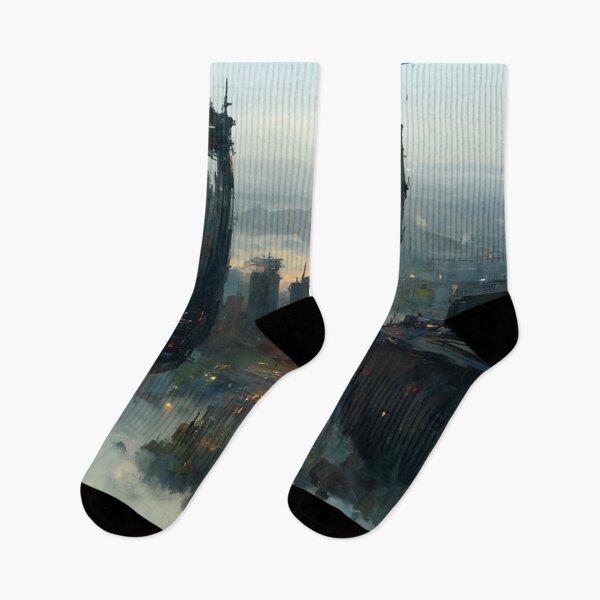 Item preview, Anime Art Cyberpunk City Morning Sunrise AI Generated Image designed and sold by patricklevar.