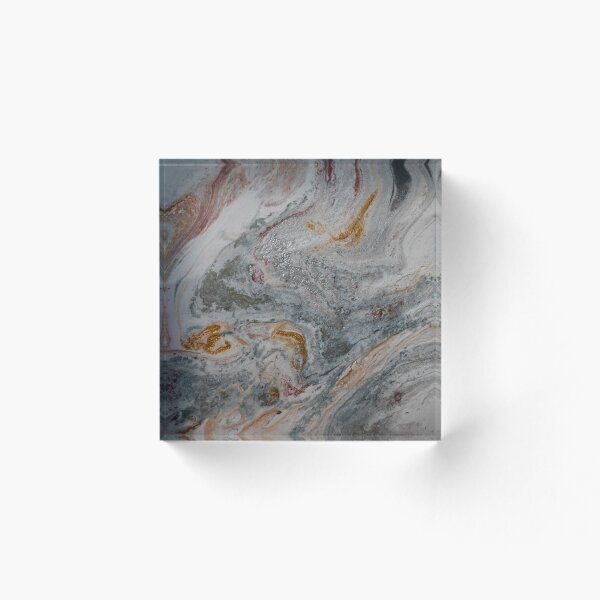 Item preview, Dark Grey Marble with Pink and Gold  designed and sold by Kayeighrart.
