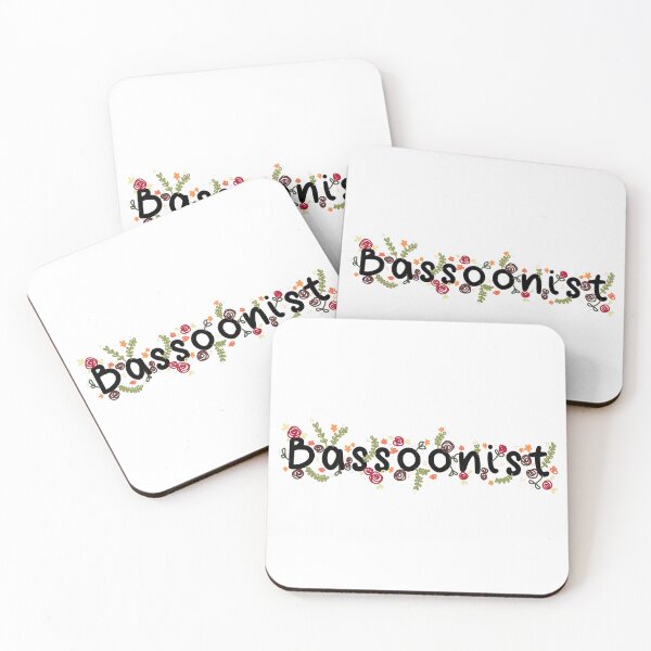 Item preview, Bassoonist Sticker. Bassoon. Lettering. English phrase. designed and sold by AnaStickerD.