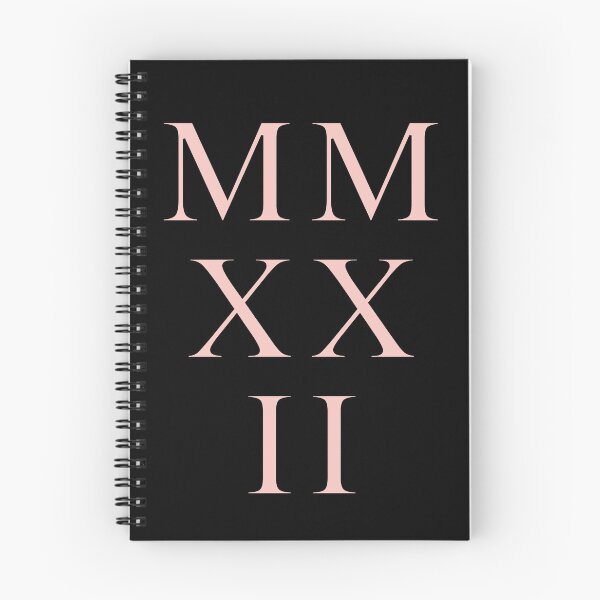 Item preview, 2022 Roman Numerals - gossamer pink designed and sold by BTCelebration.
