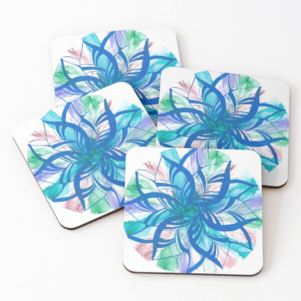 Item preview, Flower Blue designed and sold by Amy sArtUK.