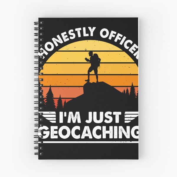 Item preview, Honestly Officer I'm Just Geocaching Funny Geocacher Joke designed and sold by MakeGoodChoices.