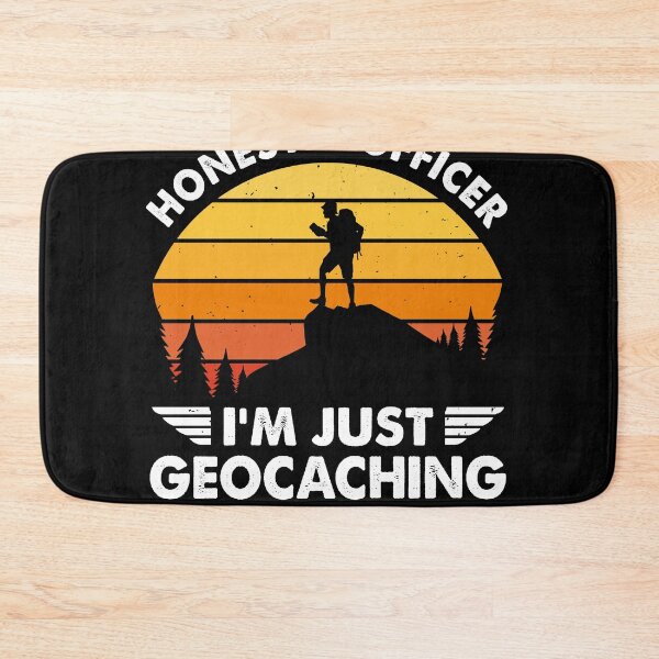 Item preview, Honestly Officer I'm Just Geocaching Funny Geocacher Joke designed and sold by MakeGoodChoices.